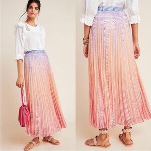 Anthropologie Geisha Designs Dawn Maxi Skirt 2